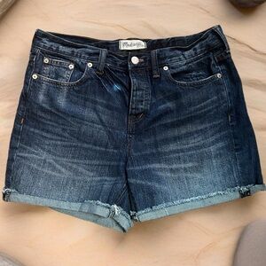 Madewell Indigo Denim Shorts